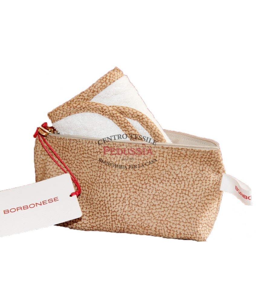 Borbonese Oplà Astuccio percalle + 1 Lavette Borbonese Oplà Astuccio percalle + 1 Lavette