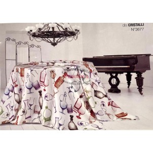 Tag House Tovaglia Ovale 180x280 Cristalli