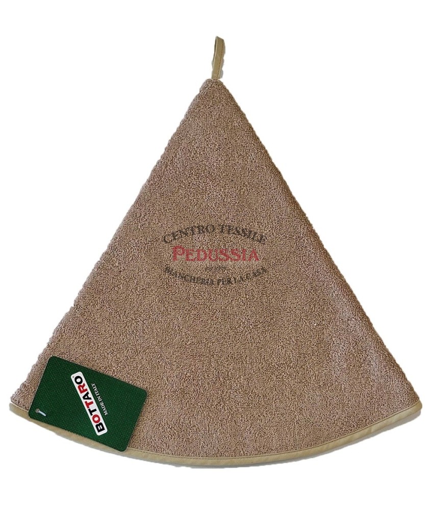Bottaro Asciugamano Rotondo Tortora