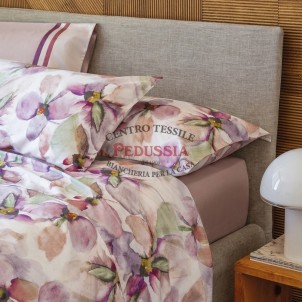 Fazzini Completo Lenzuola Trasparenze Rosa