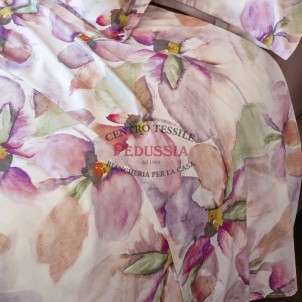 Fazzini Completo Lenzuola Trasparenze Rosa