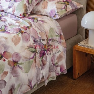 Fazzini Completo Lenzuola Trasparenze Rosa