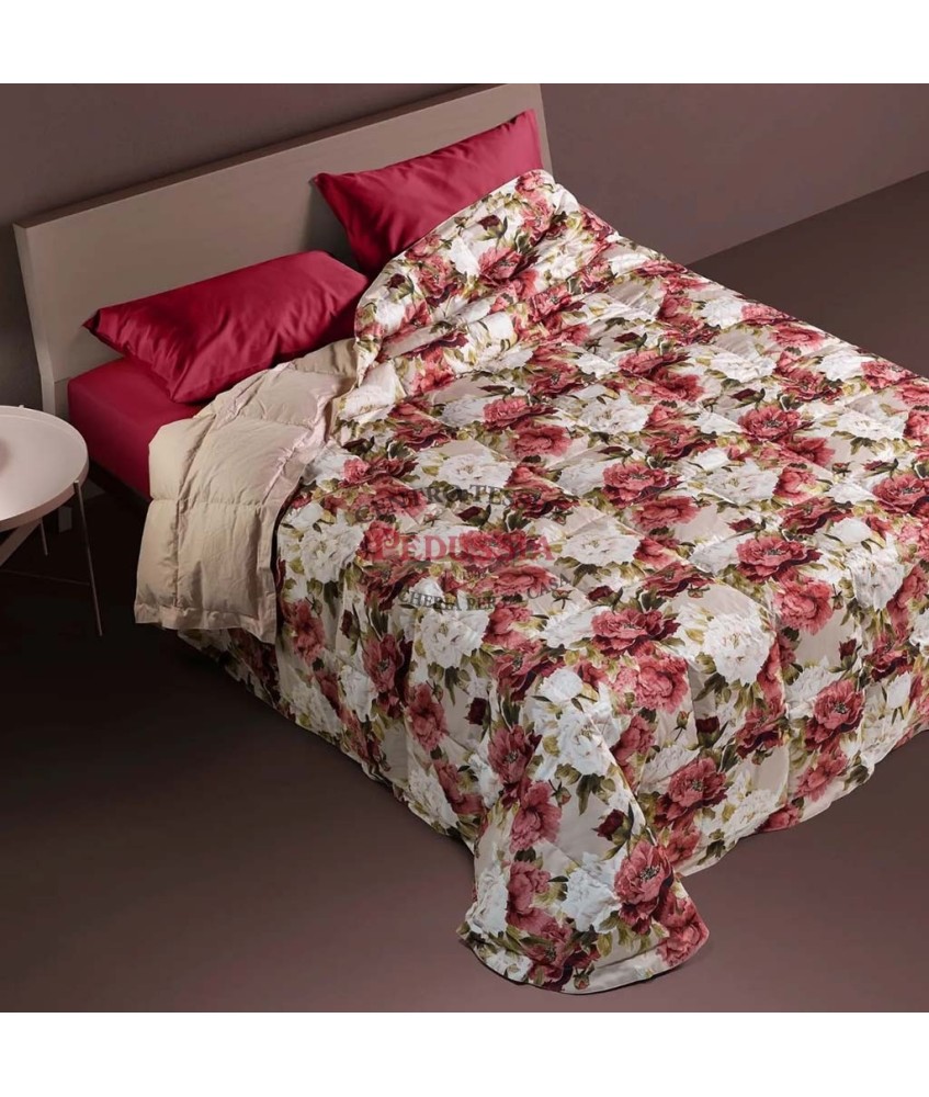 DaunenStep Trapunta in piuma fantasia Floreale 11161A