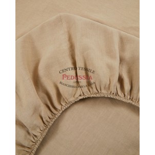 Lanerossi Lipari COMPLETO lenzuolo in PURO LINO Avena