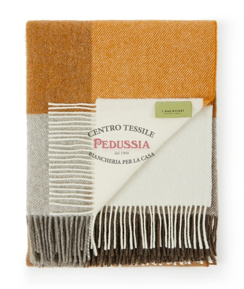 Lanerossi Plaid Uruguay Check in Lambswool Merino GOTS