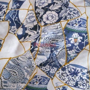 Fazzini Copripiumino Kintsugi